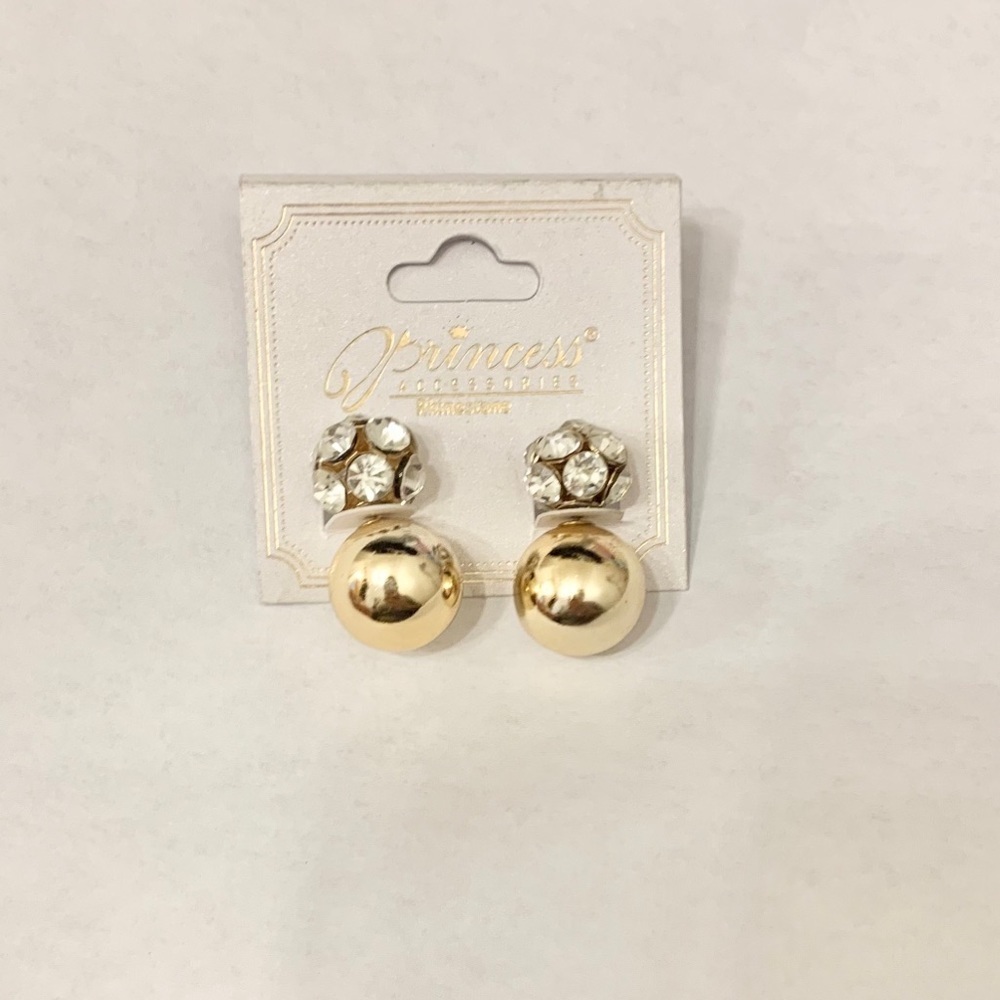 Princess Accessories | Earrings Rhinestone - Picture 3 of 8